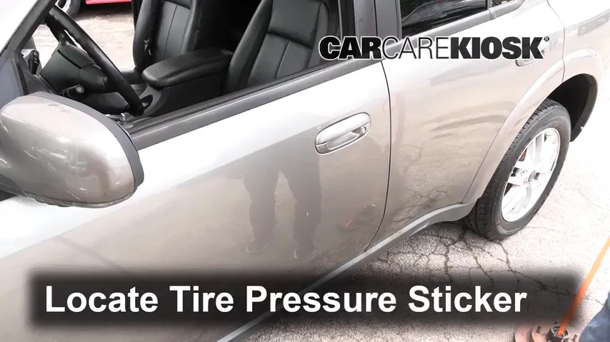 2007 Saab 9-7x 4.2i 4.2L 6 Cyl. Tires & Wheels Check Tire Pressure